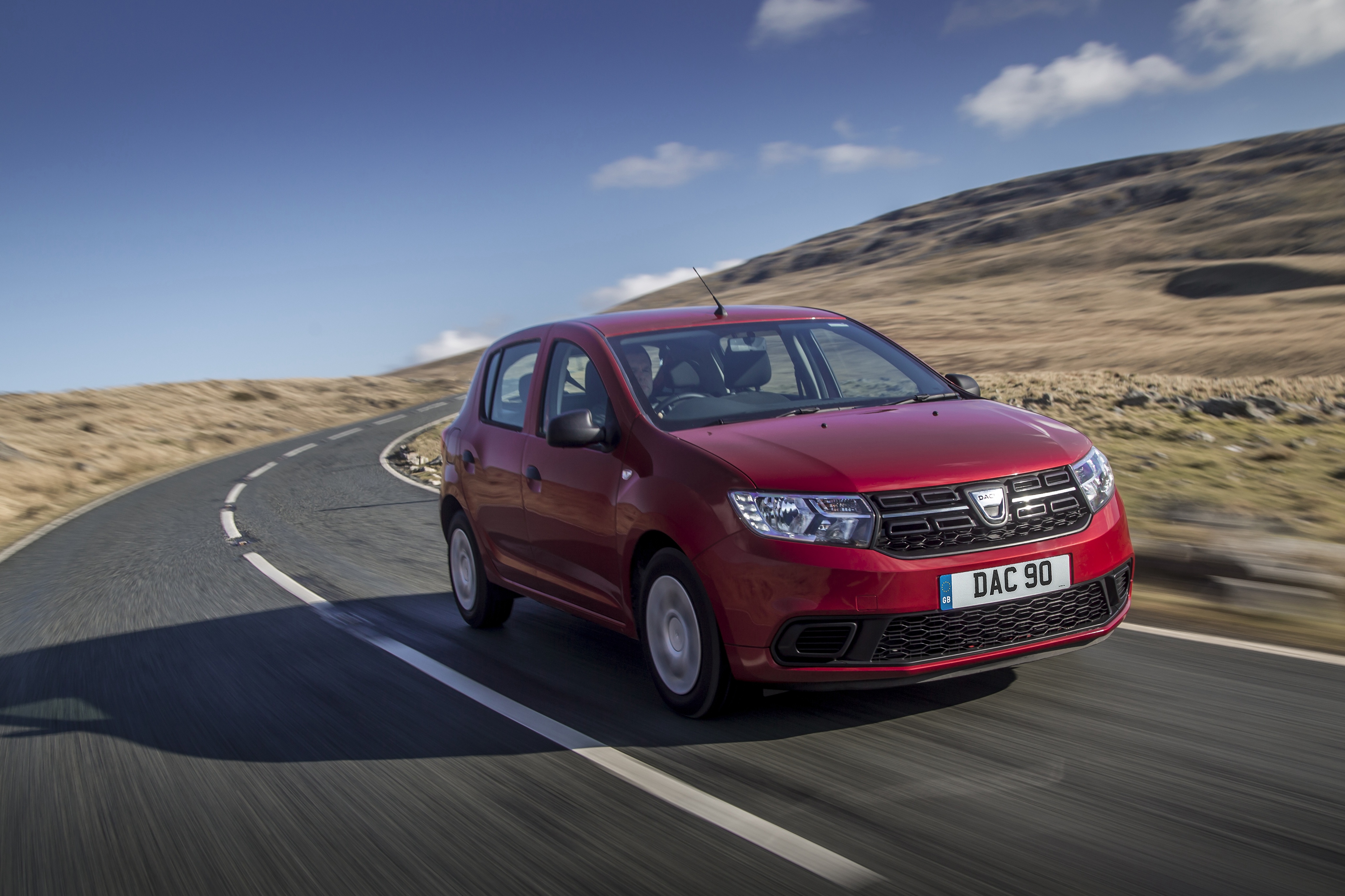 Dacia Sandero 2017 фотосессия