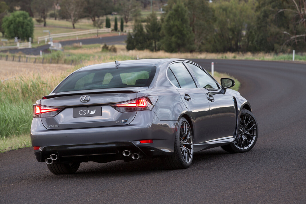 Lexus GS F back