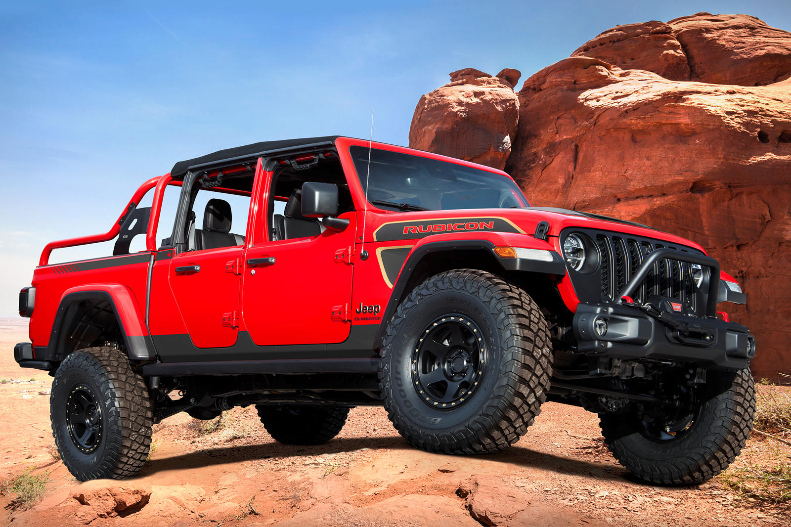 Американский Jeep выпустил доработанный рамный Gladiator. 
