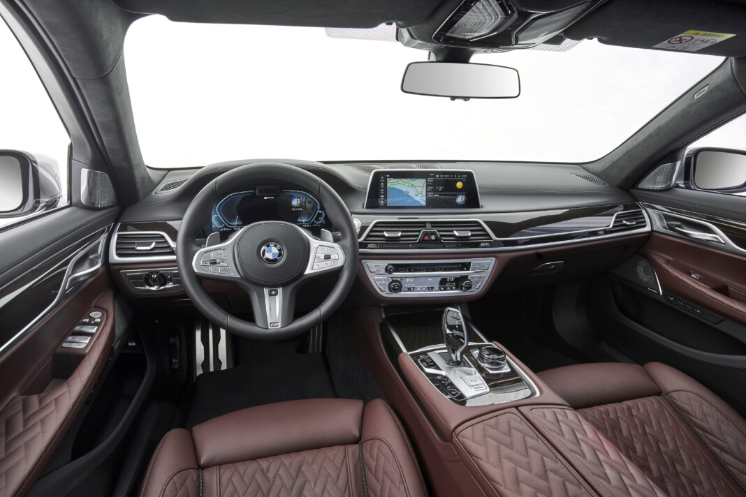 Bmw 7 2022 интерьер