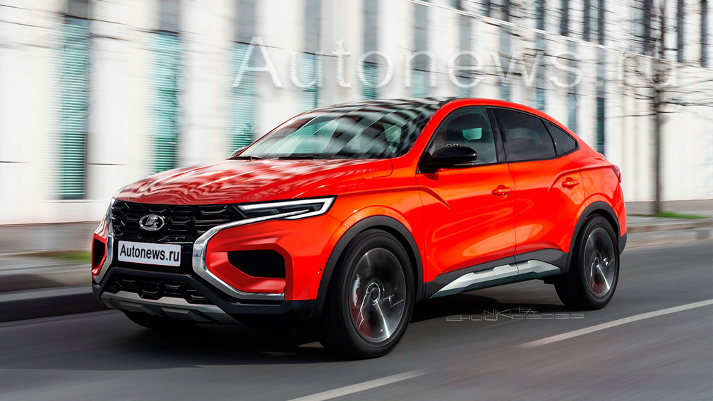 Lada Coupe Cross 2025 раскрыта на неофициальных рендерах