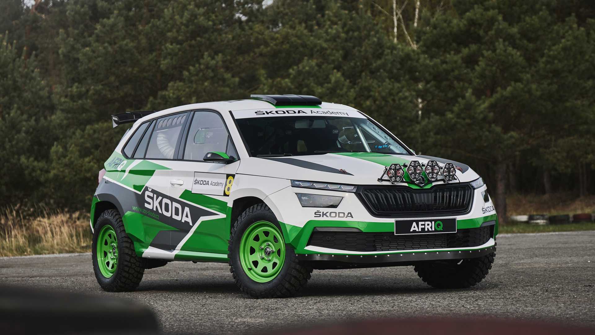 WRC 2021 автомобили Шкода