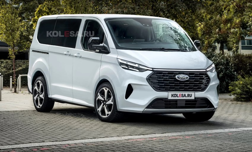 Ford Tourneo Custom 2022 показан на первых рендерах