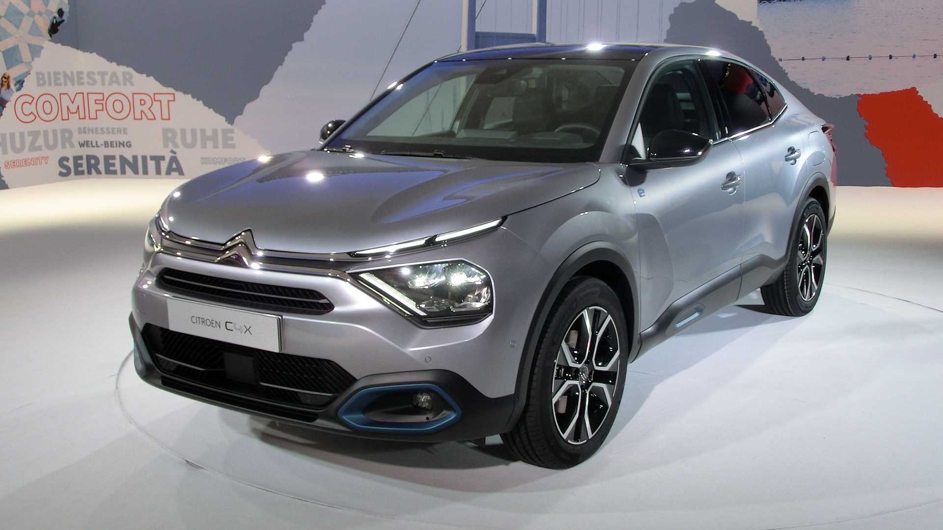 Citroen C4 X 2023 представлен официально в Европе