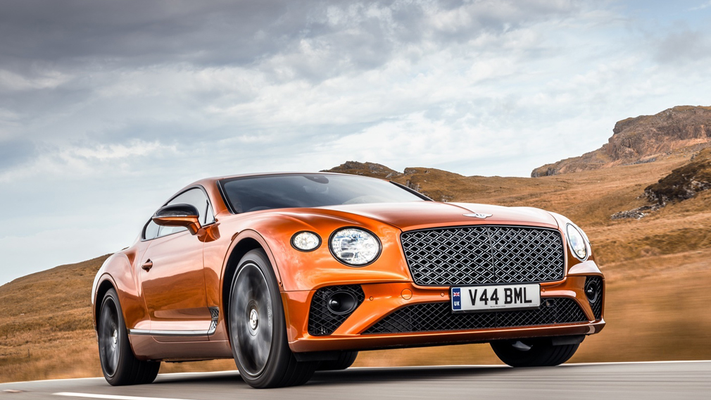 Bentley Continental спереди 2011