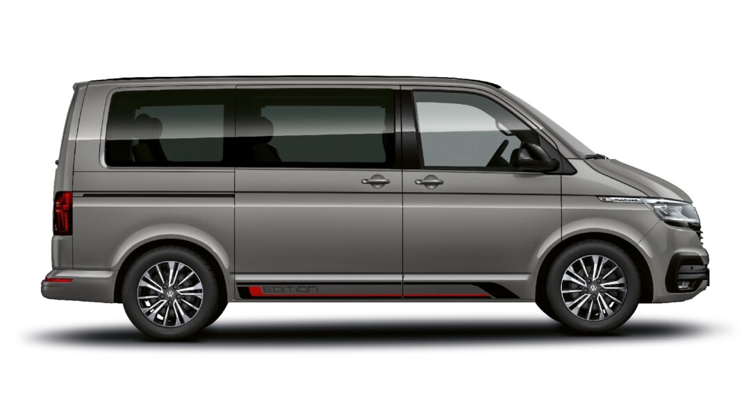 Volkswagen Caravelle t6 серый Indium металлик