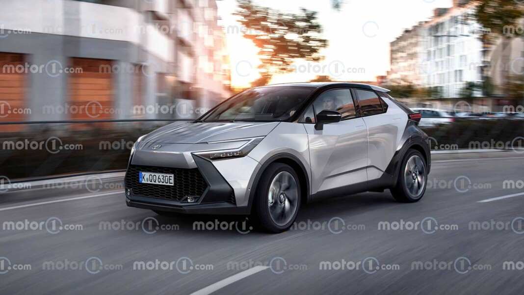 Toyota c hr интерьер