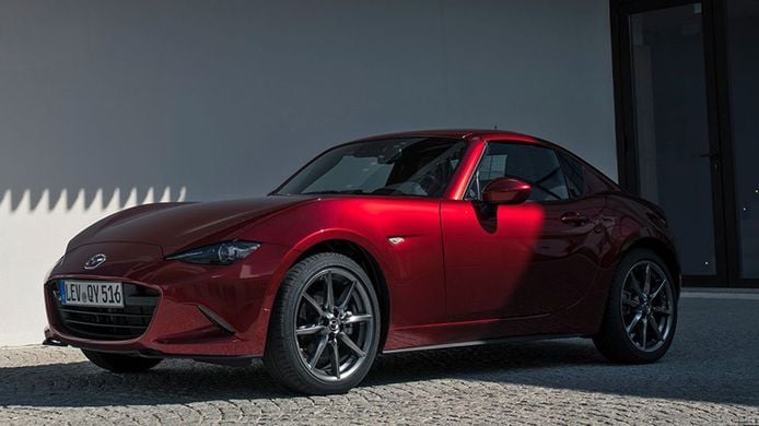 Фото, белый, кабриолет, mazda, автомобиль, mx-5, 2019, design pack обои на телефон (фото, картинки)