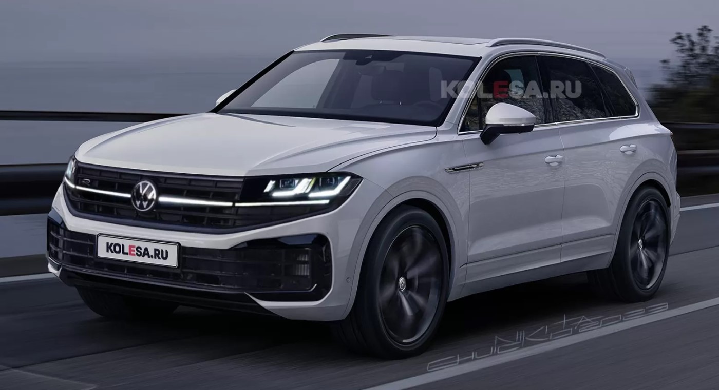 Vw touareg 2023 рестайлинг