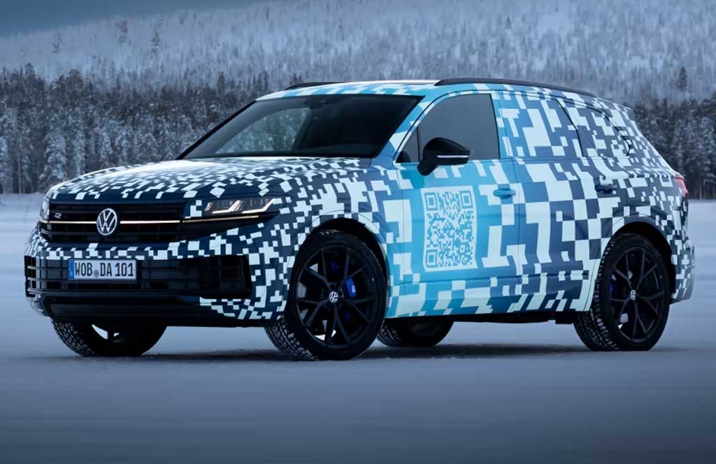 Volkswagen Touareg R 2024 появились подробности об оснащении