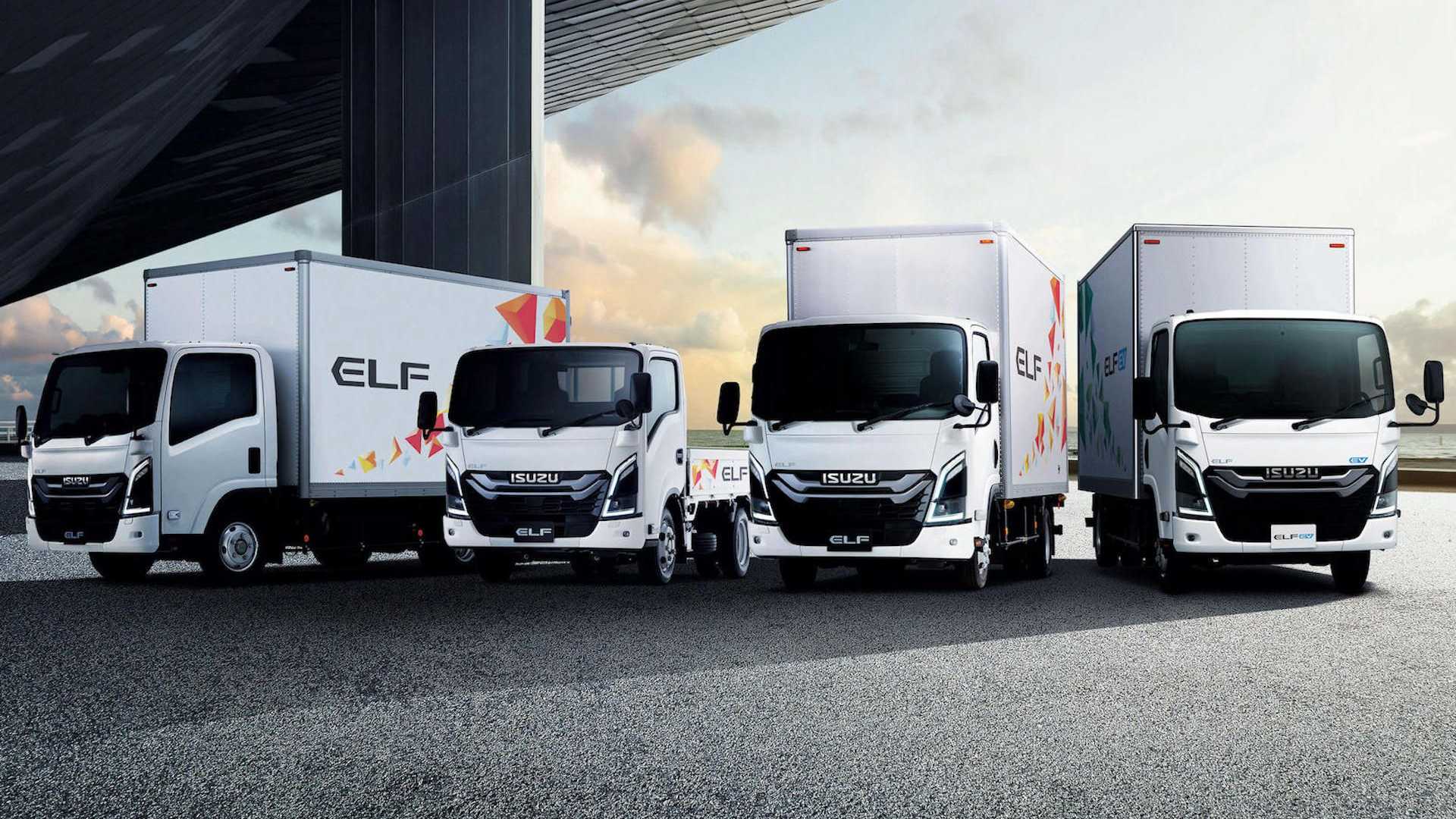 Isuzu Elf 2024 представлен официально цены и оснащение