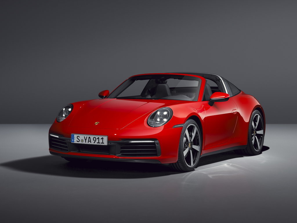 Porsche 911 Targa 2024 замечен на дорожных тестах в Европе