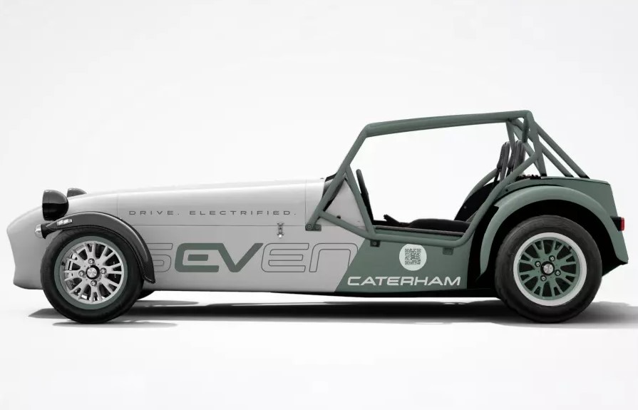 Caterham EV Seven 2024 показан на официальных фото
