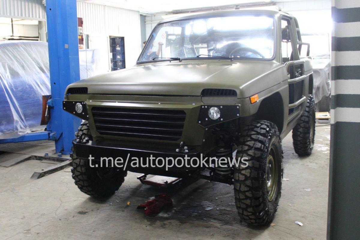 Внедорожник “Арта” с 2.0-литровый мотором на базе Lada Niva Legend  разрабатывается в Тольятти: первые фото