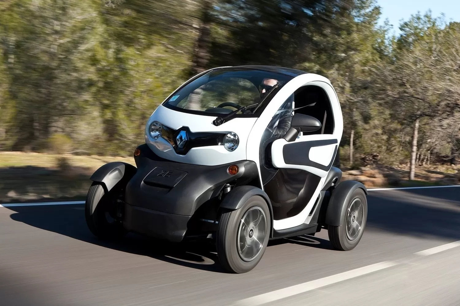 Рено электромобиль Twizy габариты