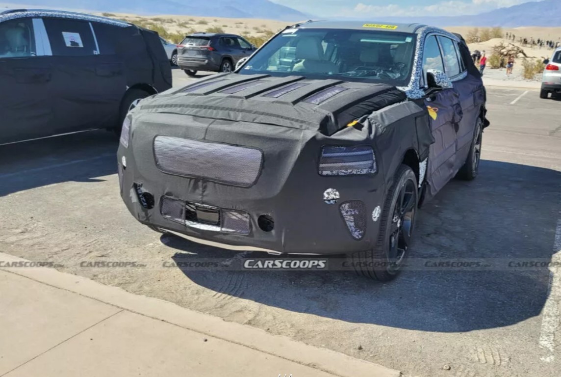 Genesis GV90 2025 выведен на дорожные испытания