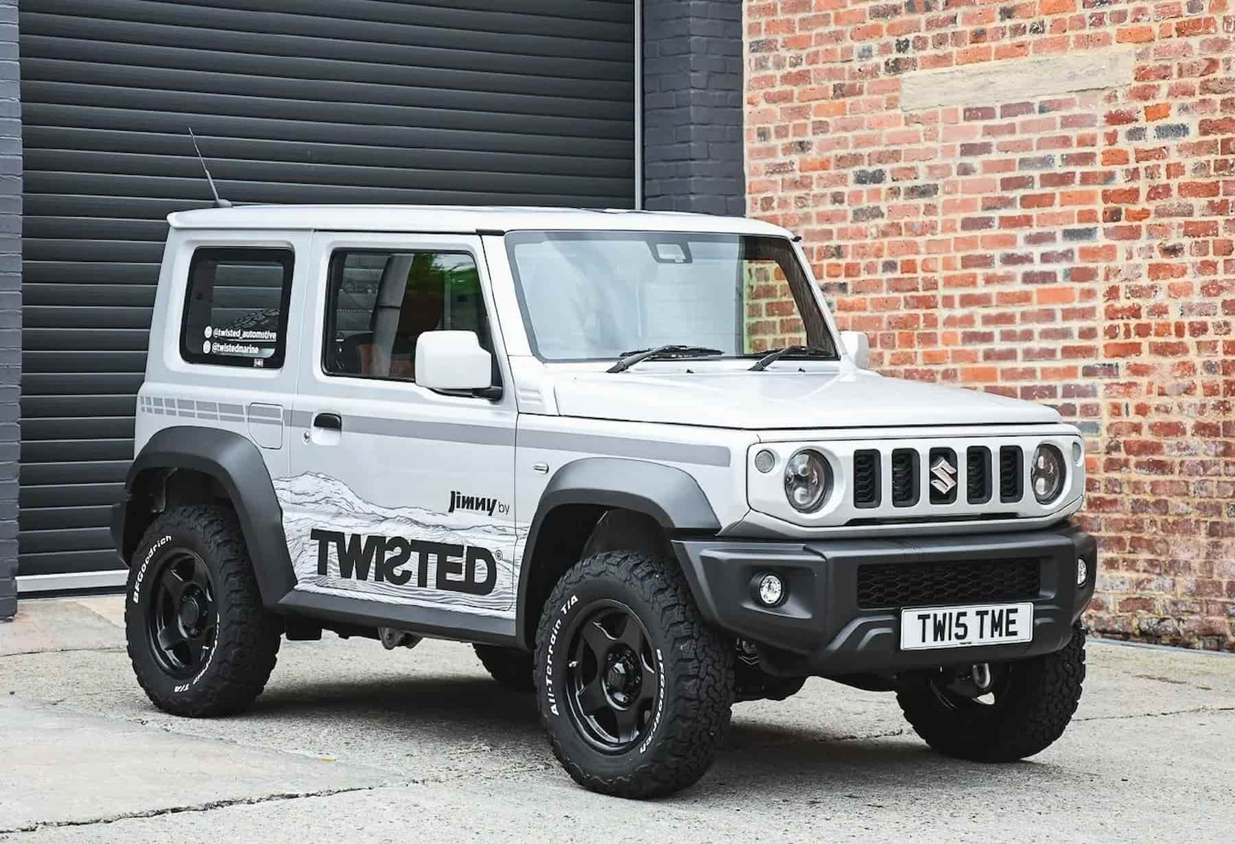 Suzuki Jimny 2023 получил пакет обновлений от ателье Twisted