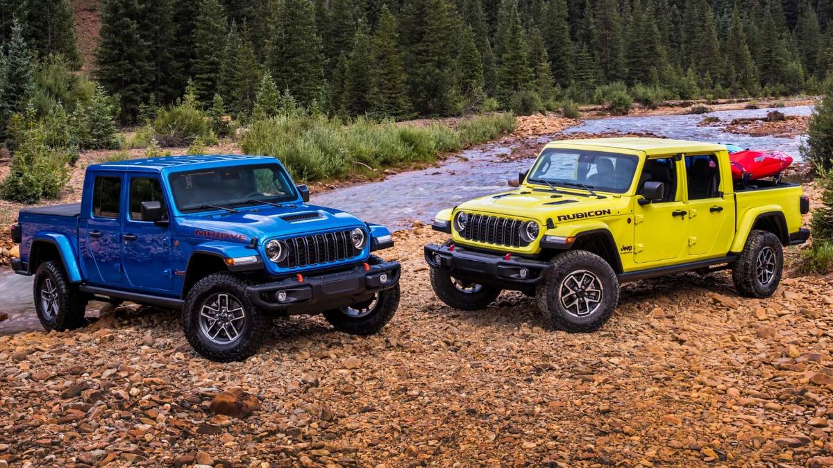 Jeep Gladiator 2025 получит плагингибридный двигатель