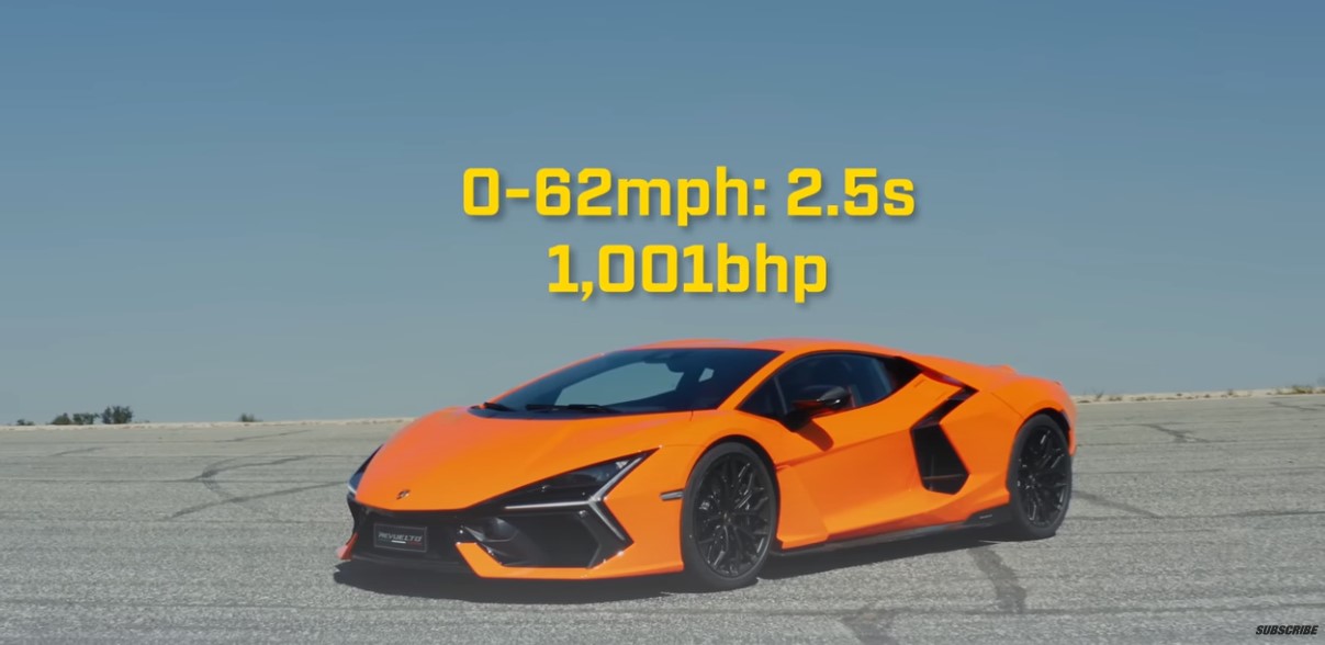 Revuelto 2024 на новинку сделали обзор в Top Gear