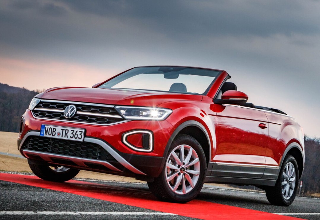 Volkswagen t Roc Cabriolet интерьер