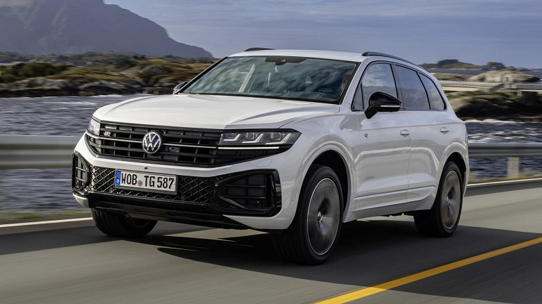 Updated Volkswagen Touareg 2024 now available in Russia at 15.6 million rubles