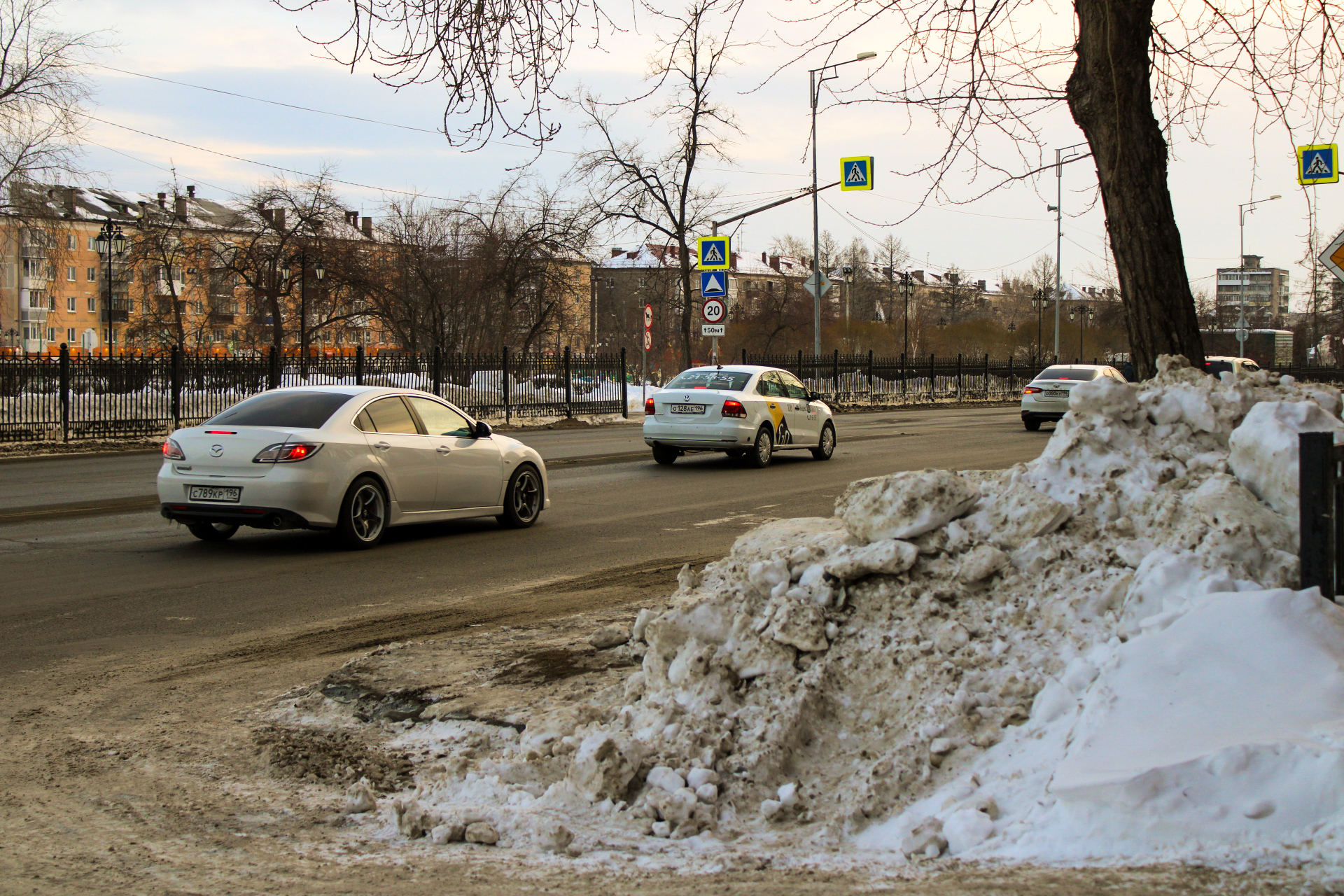 Гаишник напомнил, как остаться с правами, если разметка «исчезла» с дороги