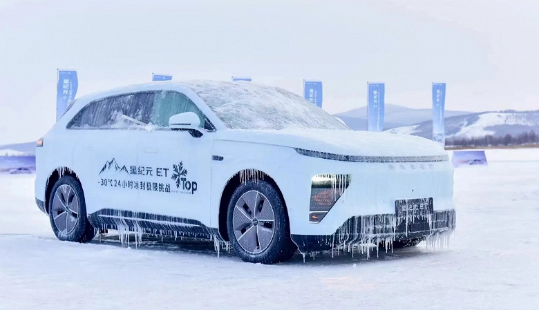 Exeed Exlantix ET 2024 испытали в суровых зимних условиях