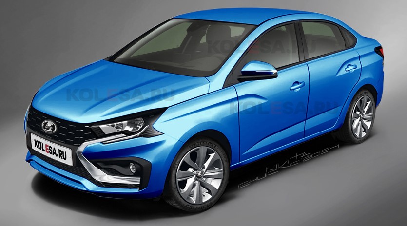 Lada Iskra 2025 показана на неофициальных рендерах