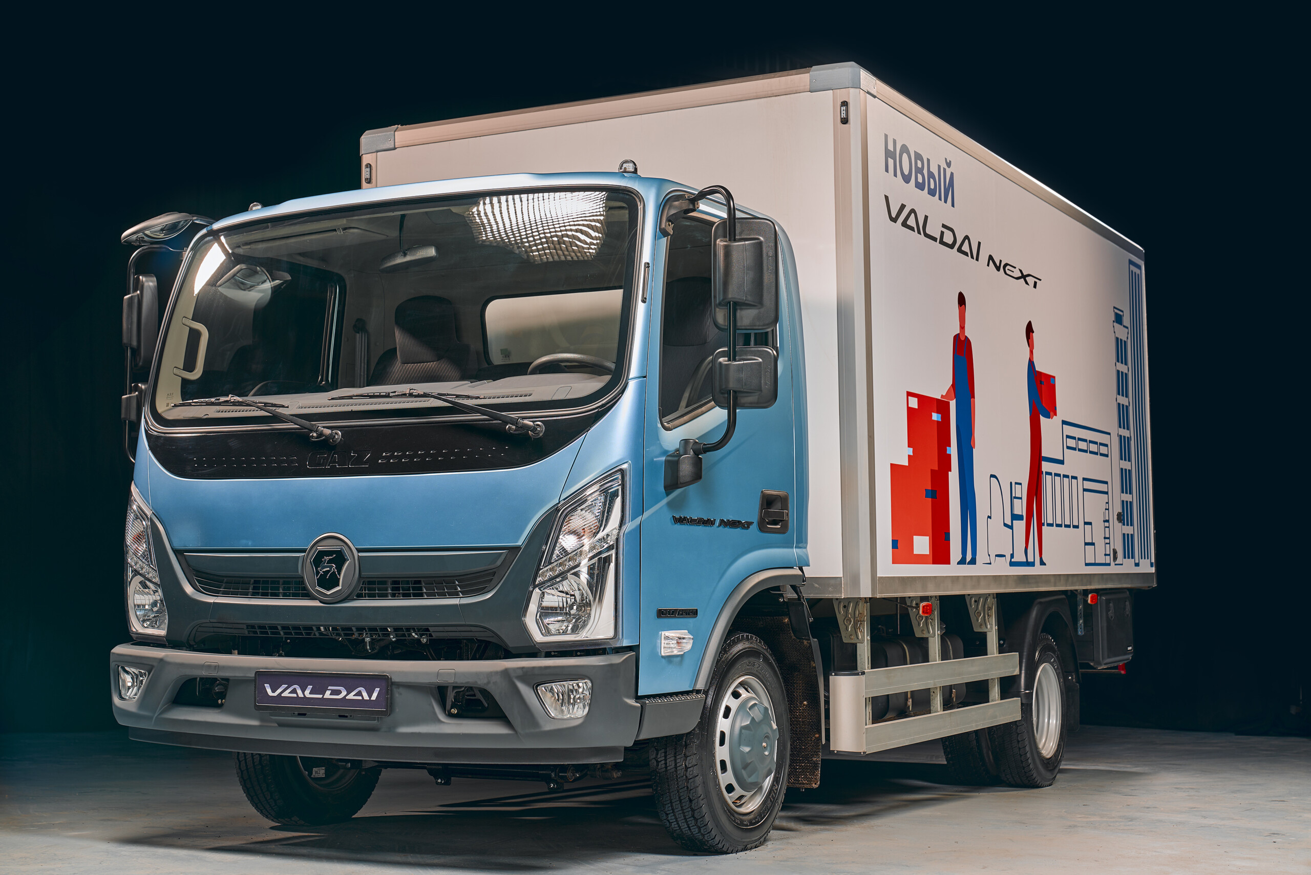 «Валдай 8» и «Валдай 12» впервые получили систему курсовой устойчивости