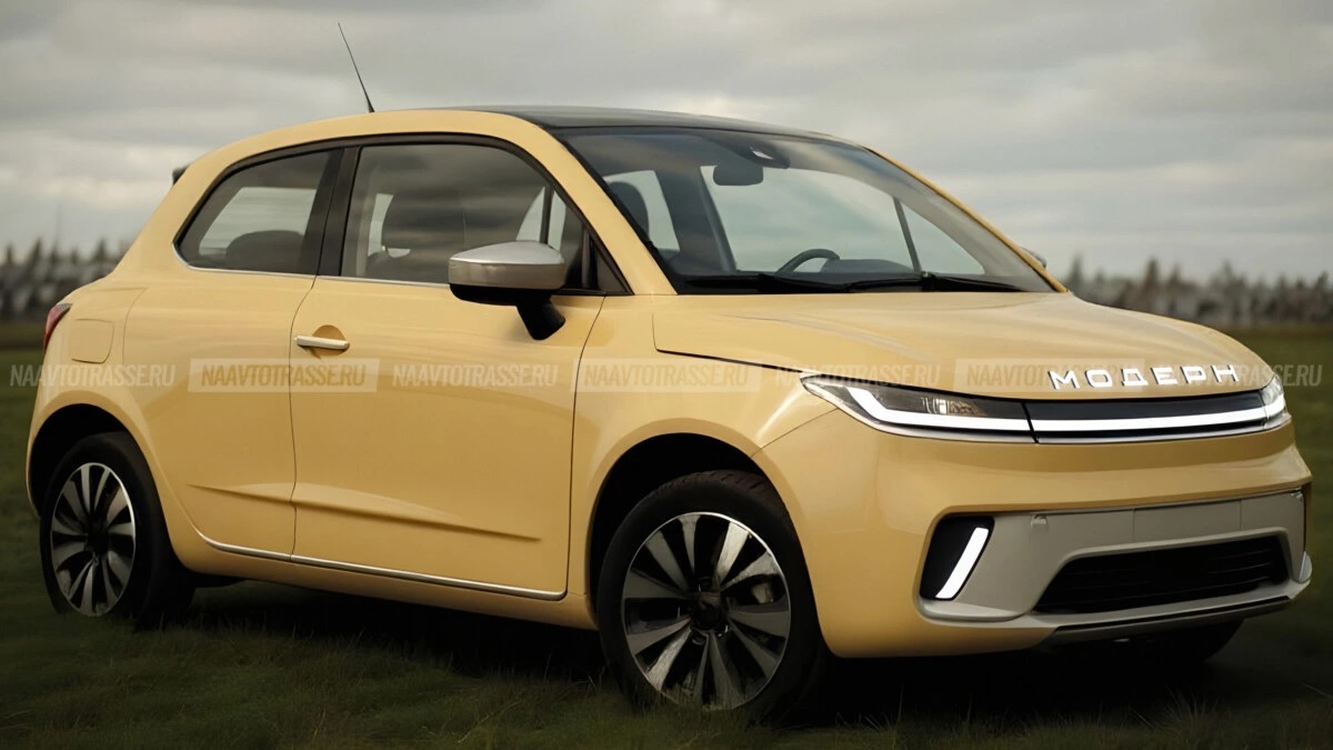 Эскизный проект нового ЗАЗ-965 Запорожец Модерн 2026 рассекретили окончательно на фото