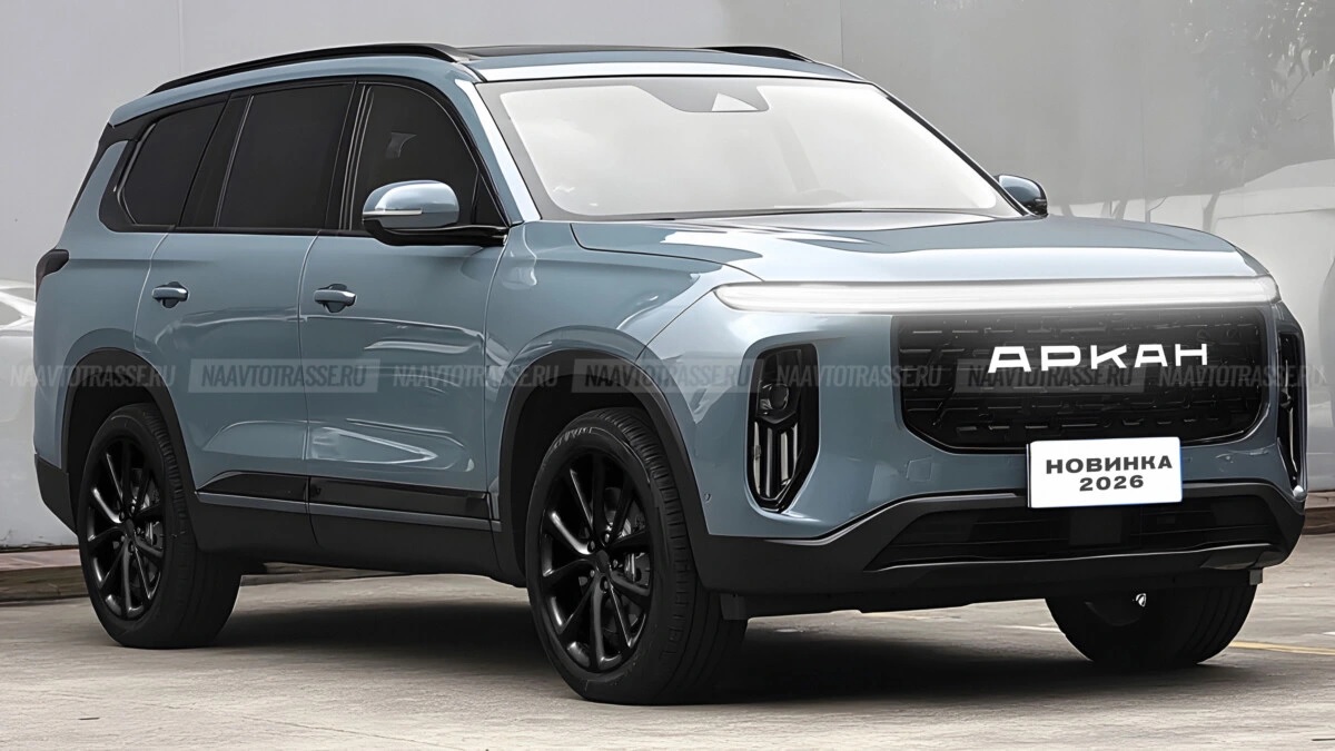 Снимки нового кроссовера УРАЛ-44202 Аркан 2026 утекли в Сеть раньше завода: все подробности