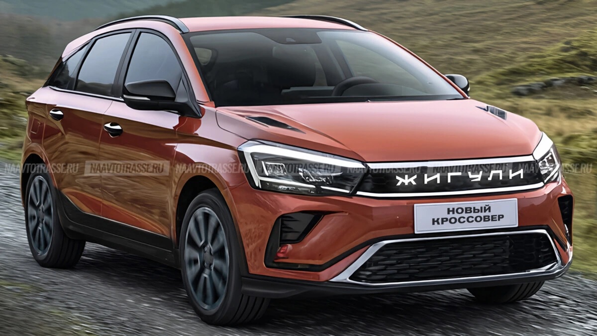 Визуализация новой Лада Веста Кросс NG 2026 представлена свободным художником в Сети