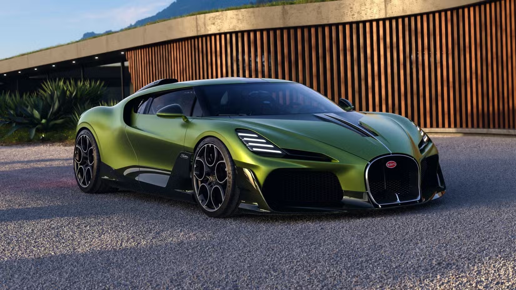 Bugatti представила уникальное купе Brouillard: дань лошадиной грации, W16 и текстиль в салоне