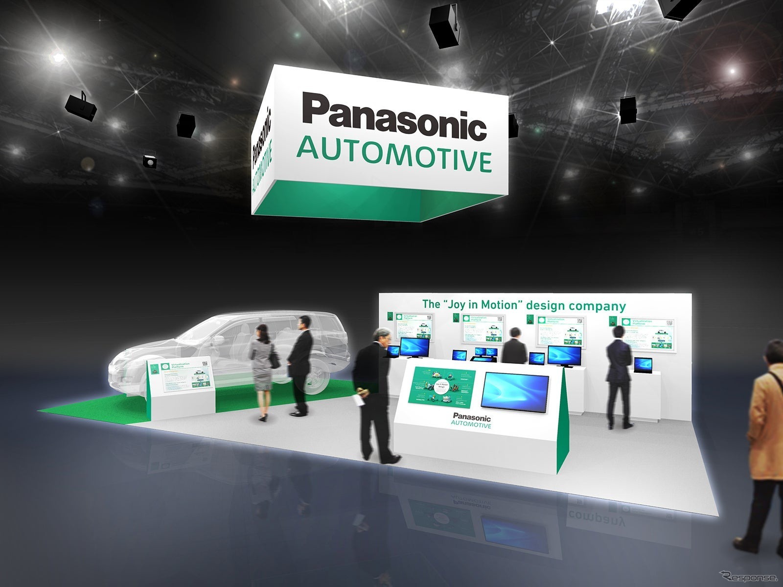 Panasonic покажет в Атланте технологии для умных и безопасных автомобилей будущего