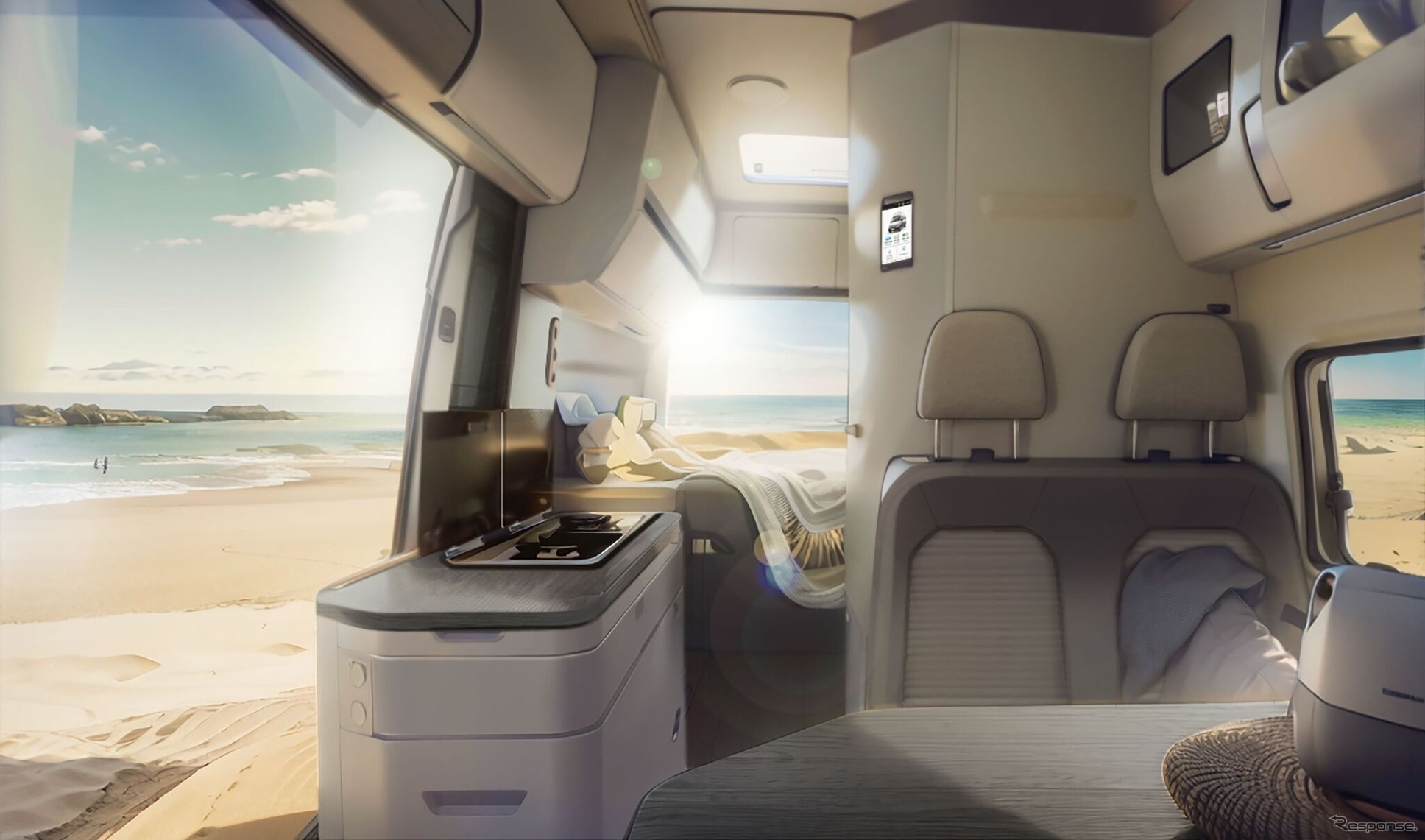 Volkswagen Grand California 2026: дом на колесах с интерьером в стиле яхты и новыми фишками для путешествий