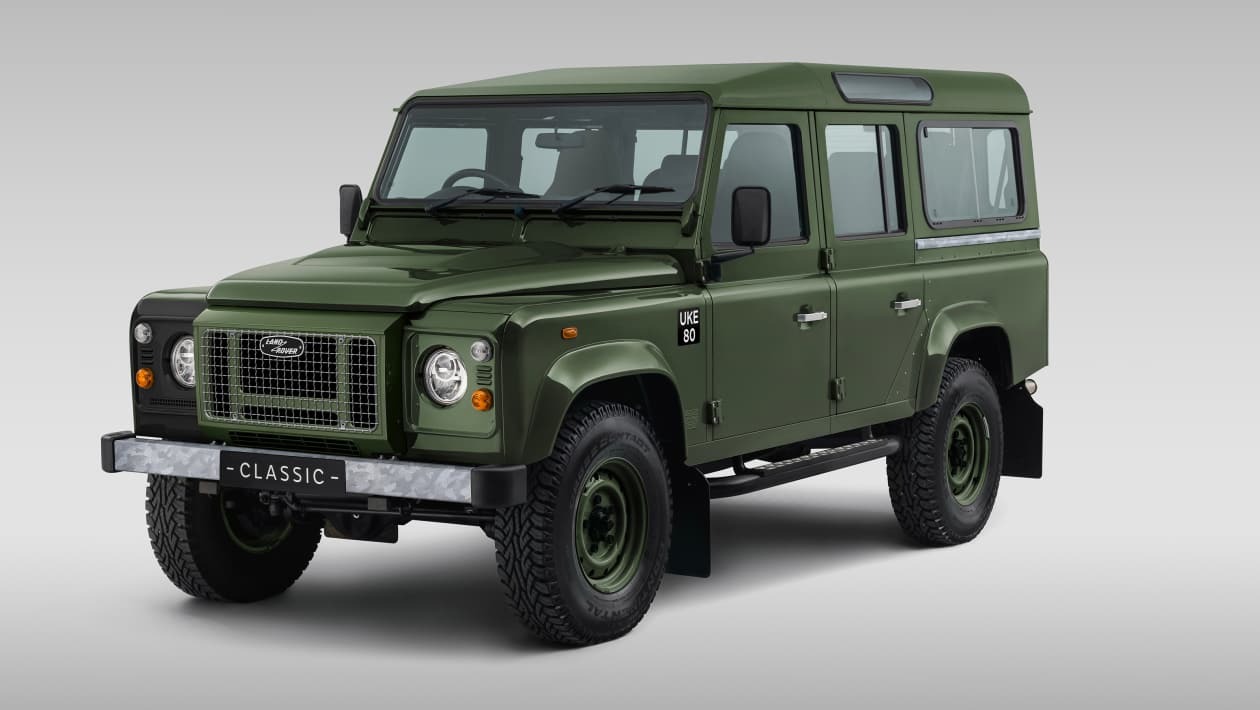 Land Rover Defender Churchill: роскошная кожа, уникальные часы и V8 для ценителей классики