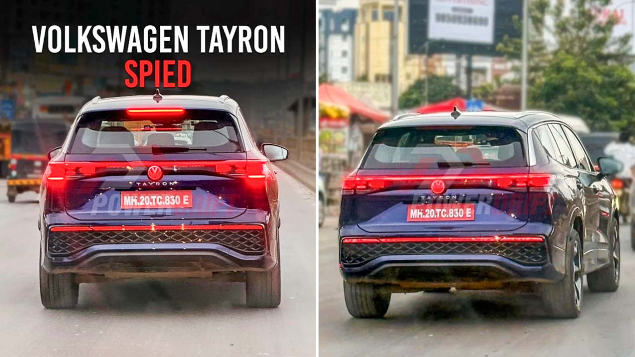 Volkswagen Tayron готовится заменить Tiguan Allspace в Индии: трехрядный внедорожник выходит на тесты
