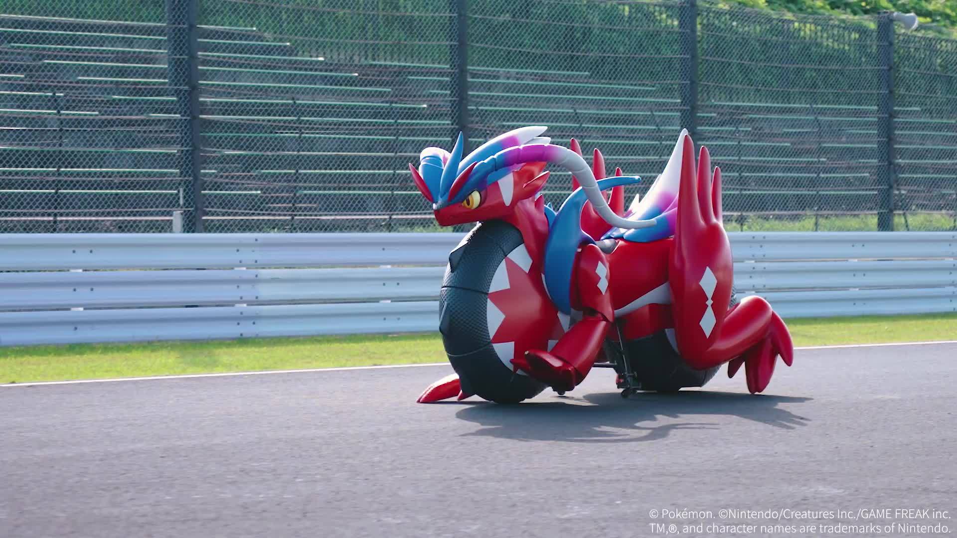 Honda и Pokémon показали уникальный мотоцикл: персонаж из Pokémon Scarlet ожил на трассе Suzuka