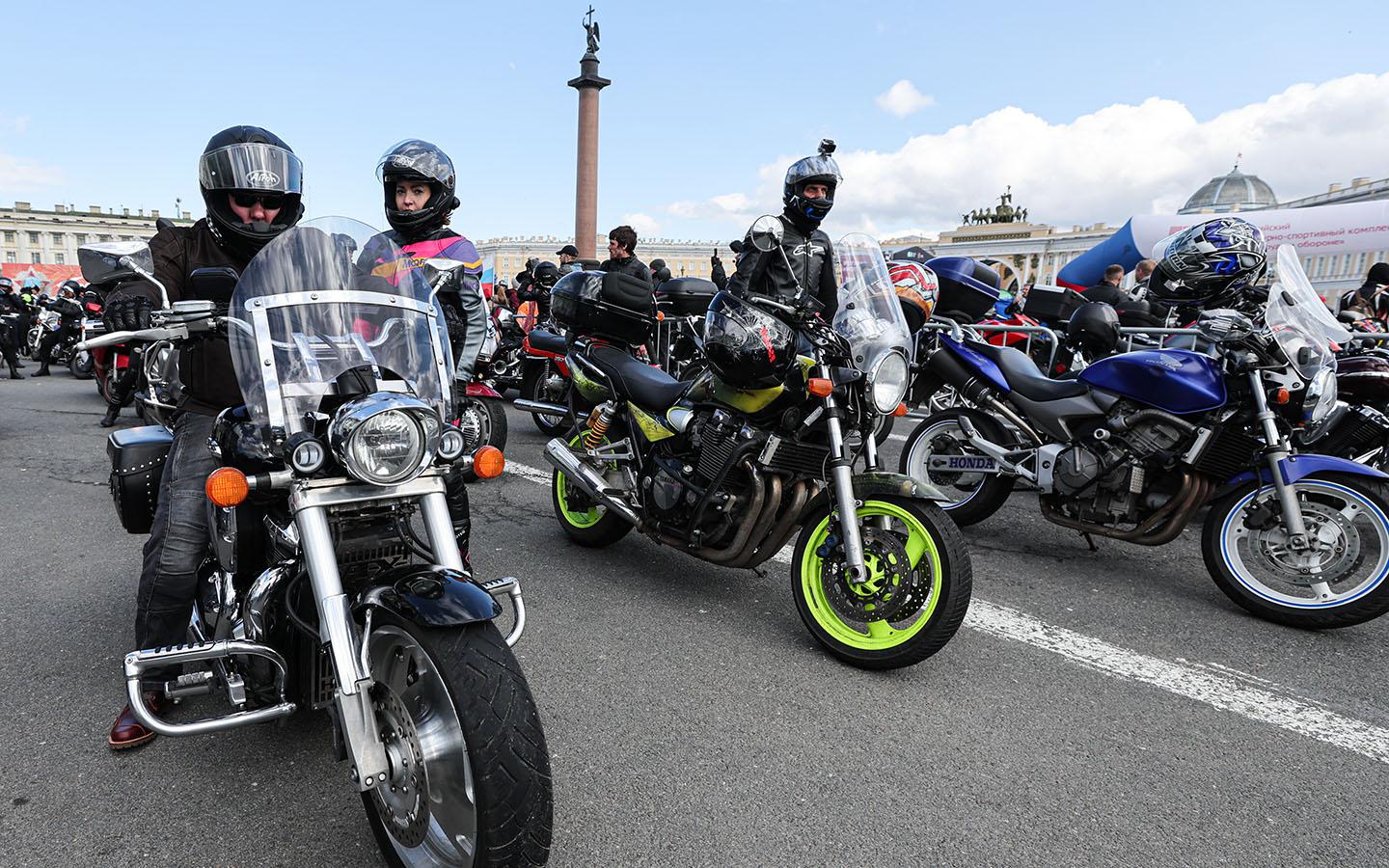 Байкеры закроют мотосезон у «Газпром Арены»: мотопарад, рок-концерт и «МотоГТО» в Петербурге 20 сентября