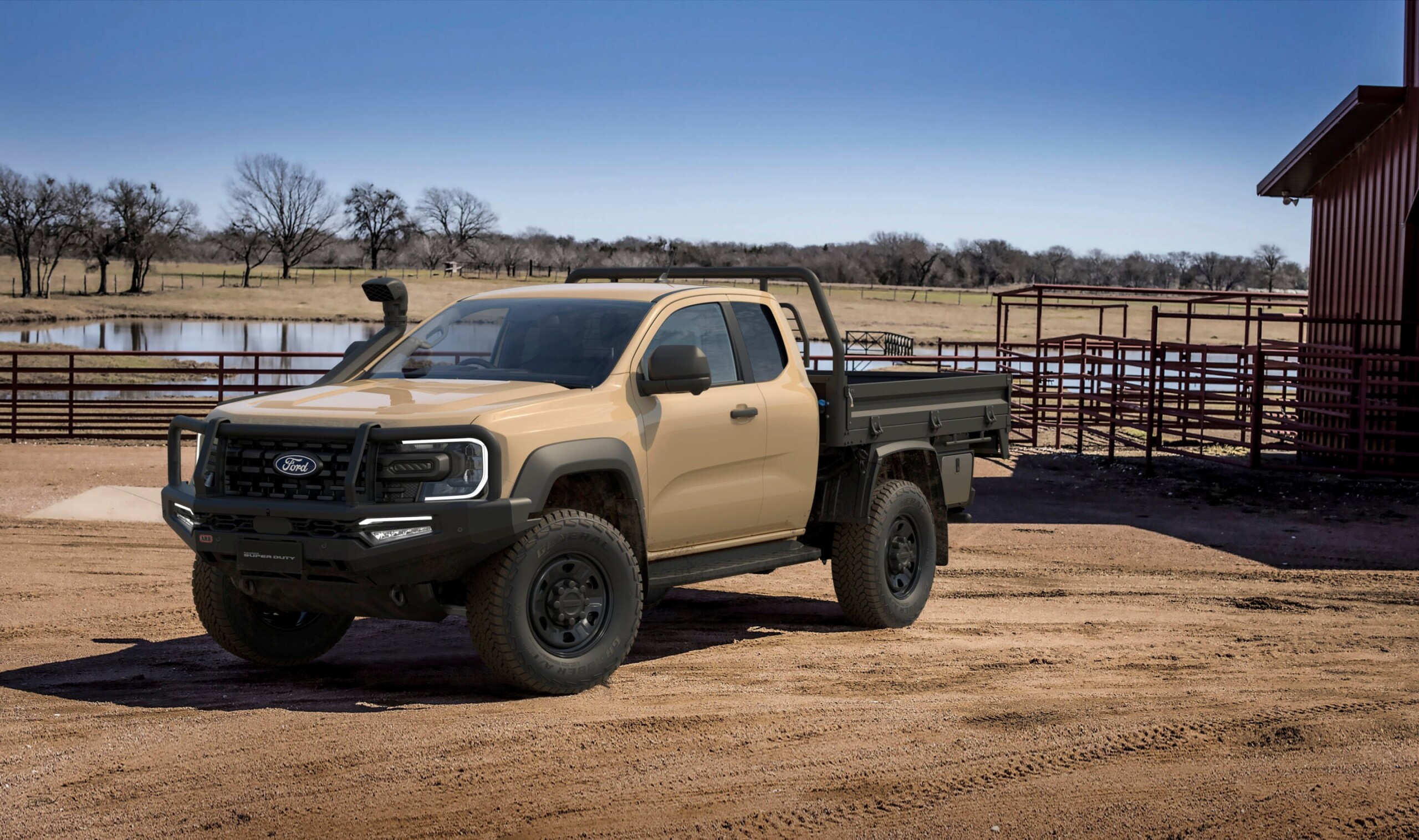 Ford Ranger Super Duty 2026 получил заводские аксессуары для фермеров, строителей и экстремалов: все детали и бонусы