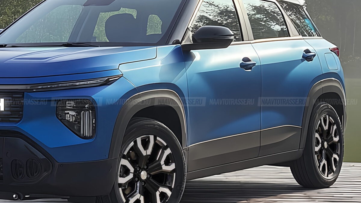 Первую зарисовку кроссовера УАЗ Патриот Фьюжн 2026 анонсировал независимый художник