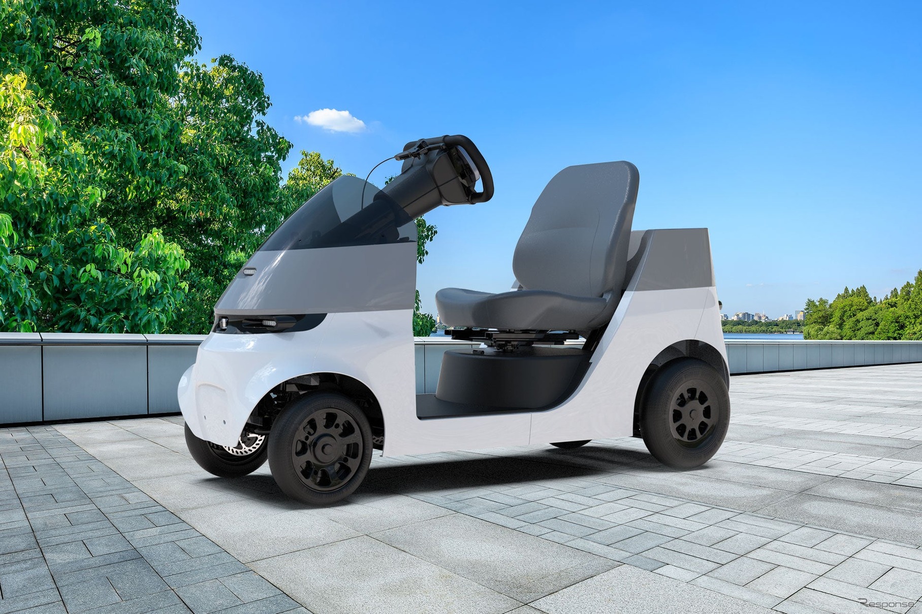 CURIO Q1: электромобиль без прав для тротуара и бизнеса покажут на Japan Mobility Show 2025