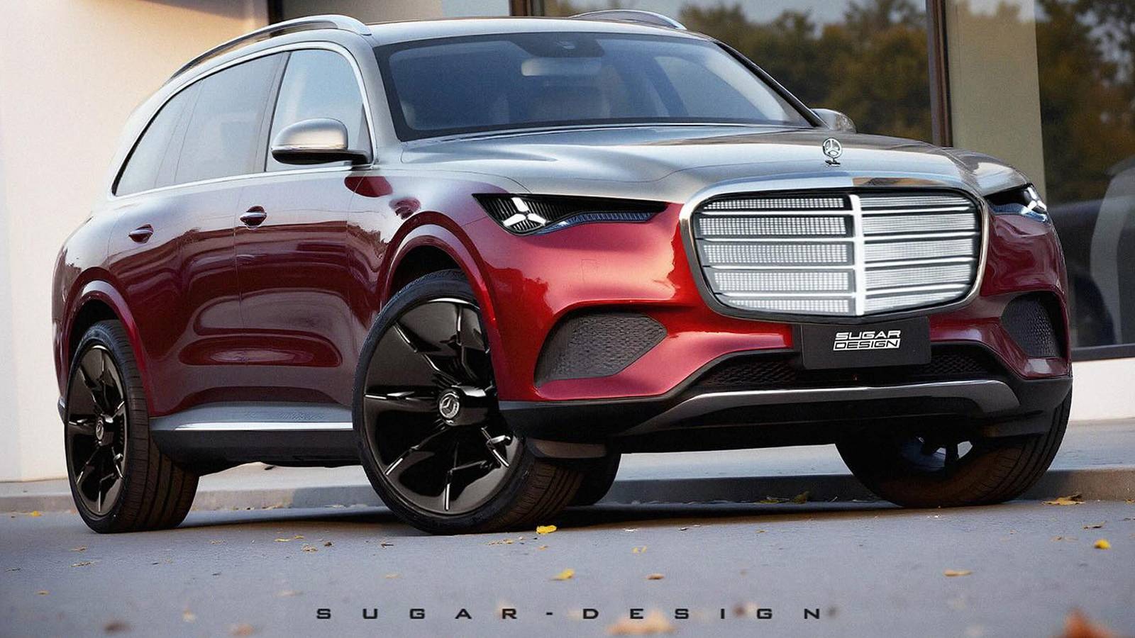 Mercedes Vision Iconic: светящаяся решетка и ретро-стиль в новом облике GLS будущего