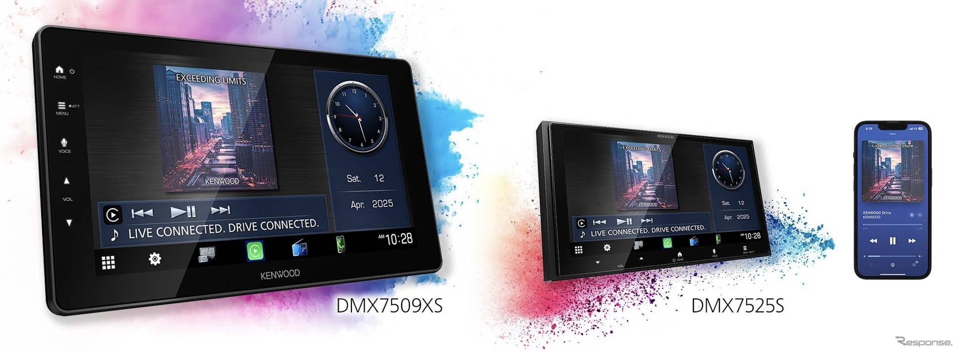 JVC KENWOOD представила плавающую аудиосистему с 3D-настройкой экрана и поддержкой CarPlay: продажи стартуют в ноябре