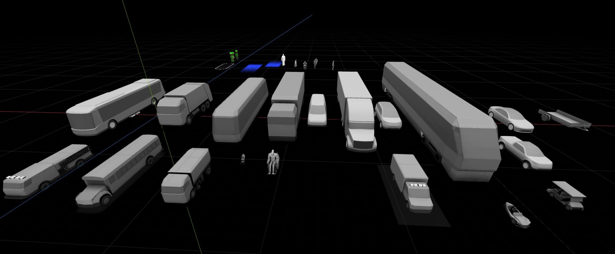 Tesla научила автопилот различать трамваи, мусоровозы и скейтбордистов — визуализация стала как в видеоигре