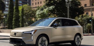 Volvo EX90 2026 стал самым мощным в истории марки: 800-вольтовая зарядка, 670 л.с. и новые технологии безопасности