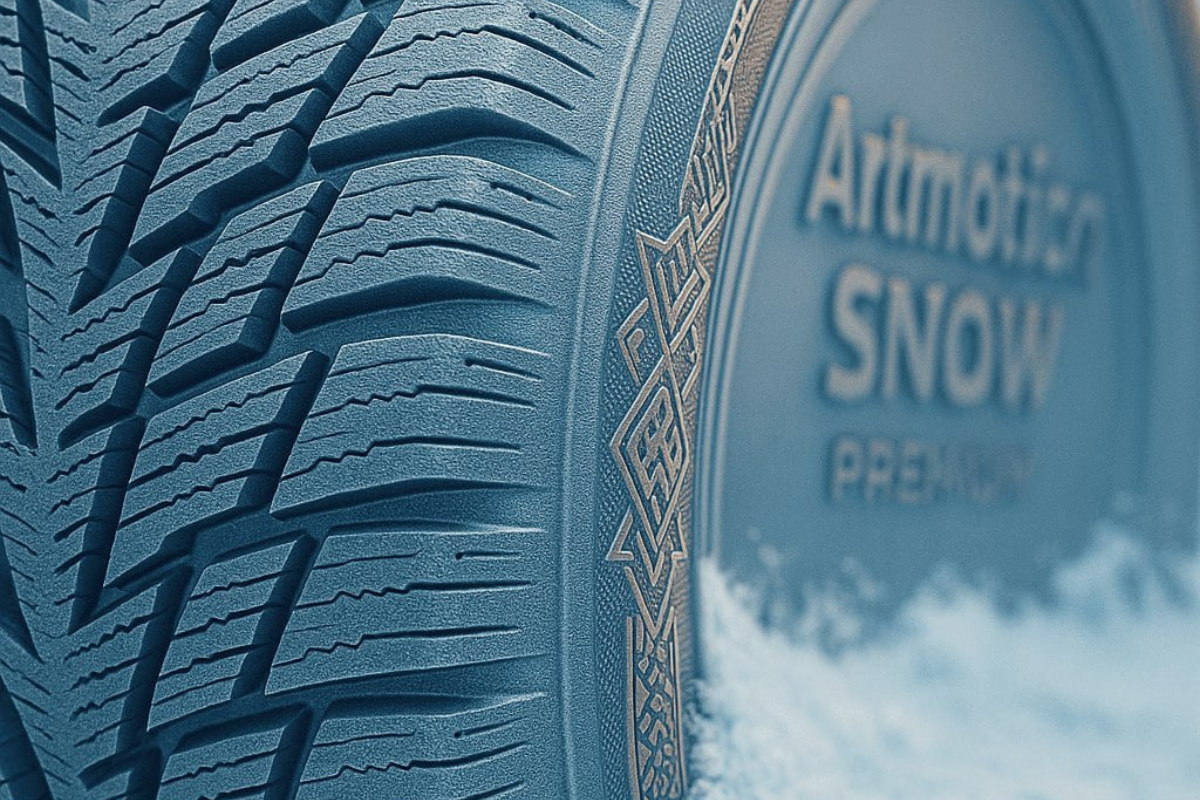 Белорусские шины Artmotion Snow Premium украсили рунами и оснастили «умной» технологией Nature Art