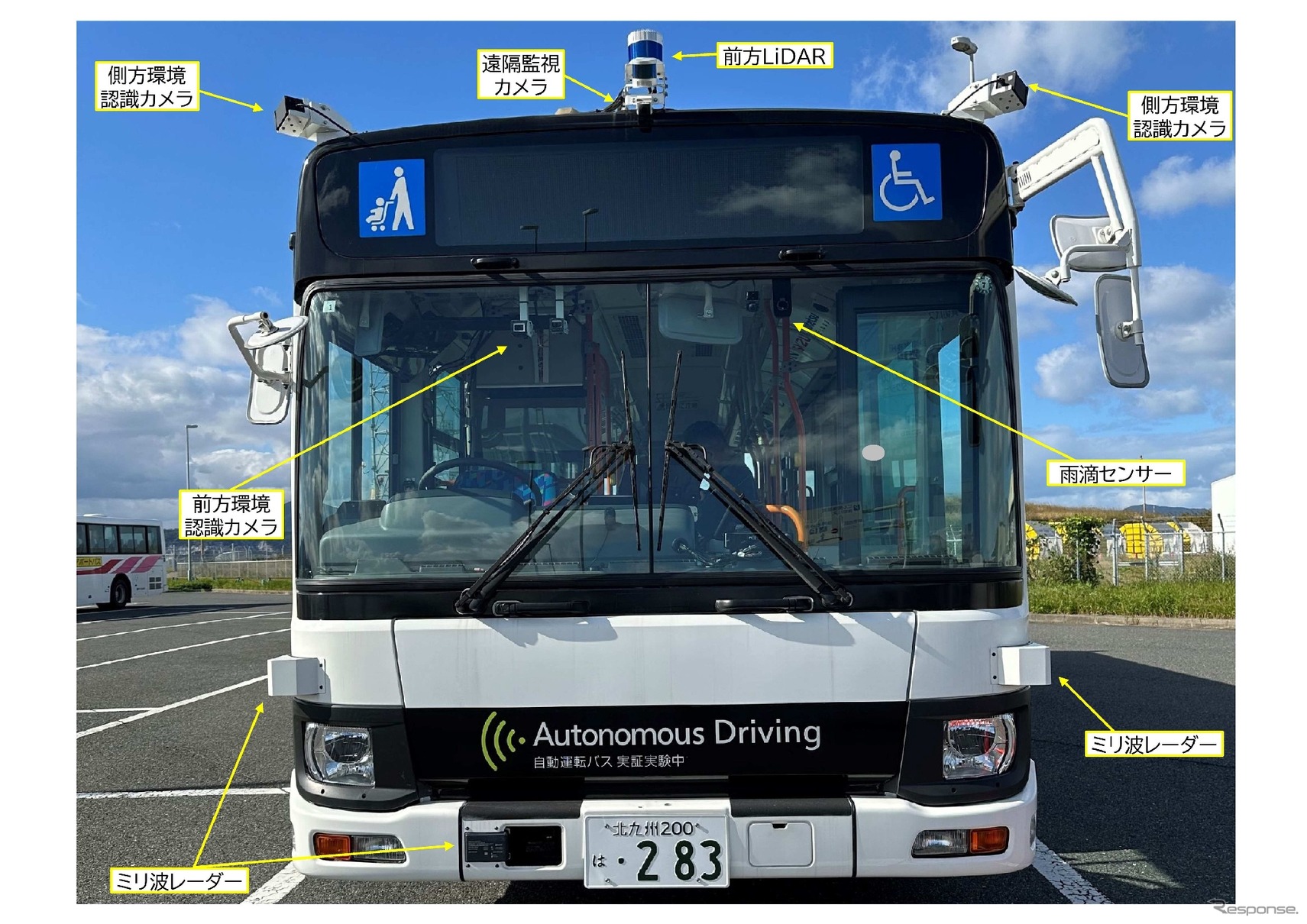 В Сайтаме стартует первый в Японии тест-драйв большого автобуса с автопилотом 4 уровня на оживлённом городском маршруте