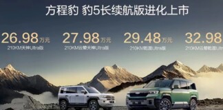FCB Leopard 5 и Leopard 8: новые внедорожники с интеллектом Huawei и запасом хода до 1200 км вышли на рынок Китая