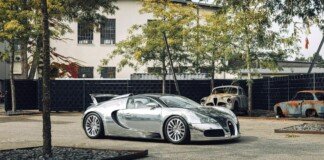 Уникальный Bugatti Veyron Pur Sang с пробегом 4740 миль ушёл с молотка за $2,3 млн спустя 17 лет
